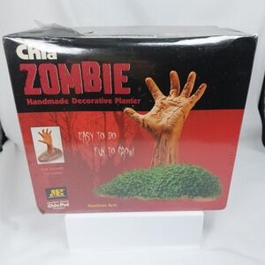 2014 Chia Pet Zombie Restless Arm  Handmade‎ Decorative Planter  New Sealed